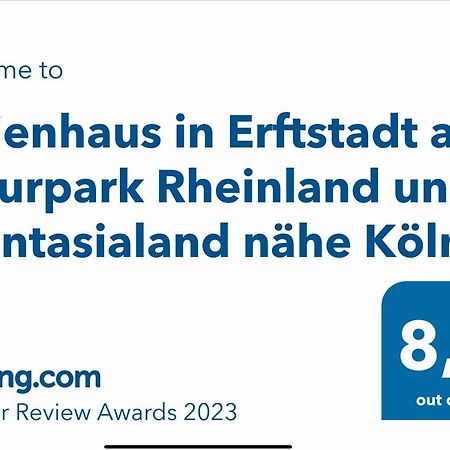 Ferienhaus In Erftstadt Am Naturpark Rheinland Und Phantasialand Nahe Koln Buitenkant foto