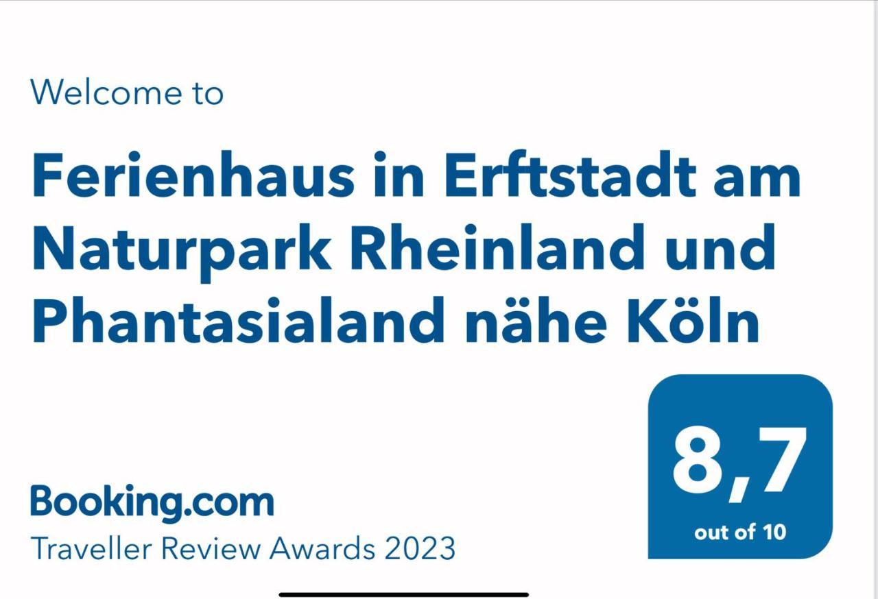 Ferienhaus In Erftstadt Am Naturpark Rheinland Und Phantasialand Nahe Koln Buitenkant foto